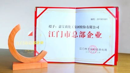 嘉寶莉獲評江門市總部企業，知識產權戰略再添政策東風